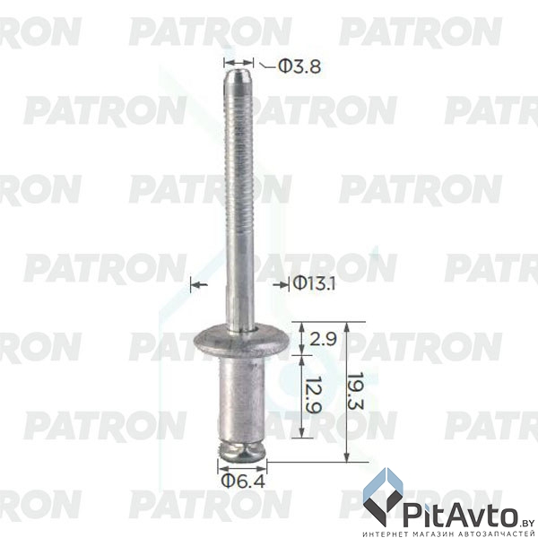 PATRON P37-1427 Заклепка
