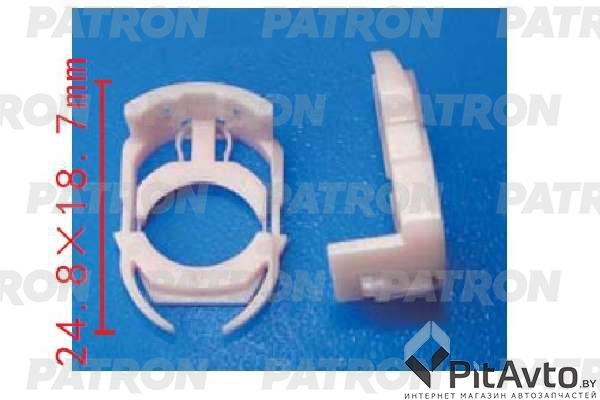 PATRON P37-1692 Клипса пластмассовая