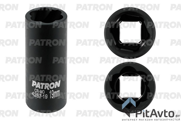 Головка-экстрактор для сорванных граней PATRON 1/2