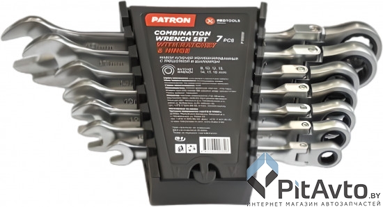 Набор ключей комбинированных PATRON / P51072
