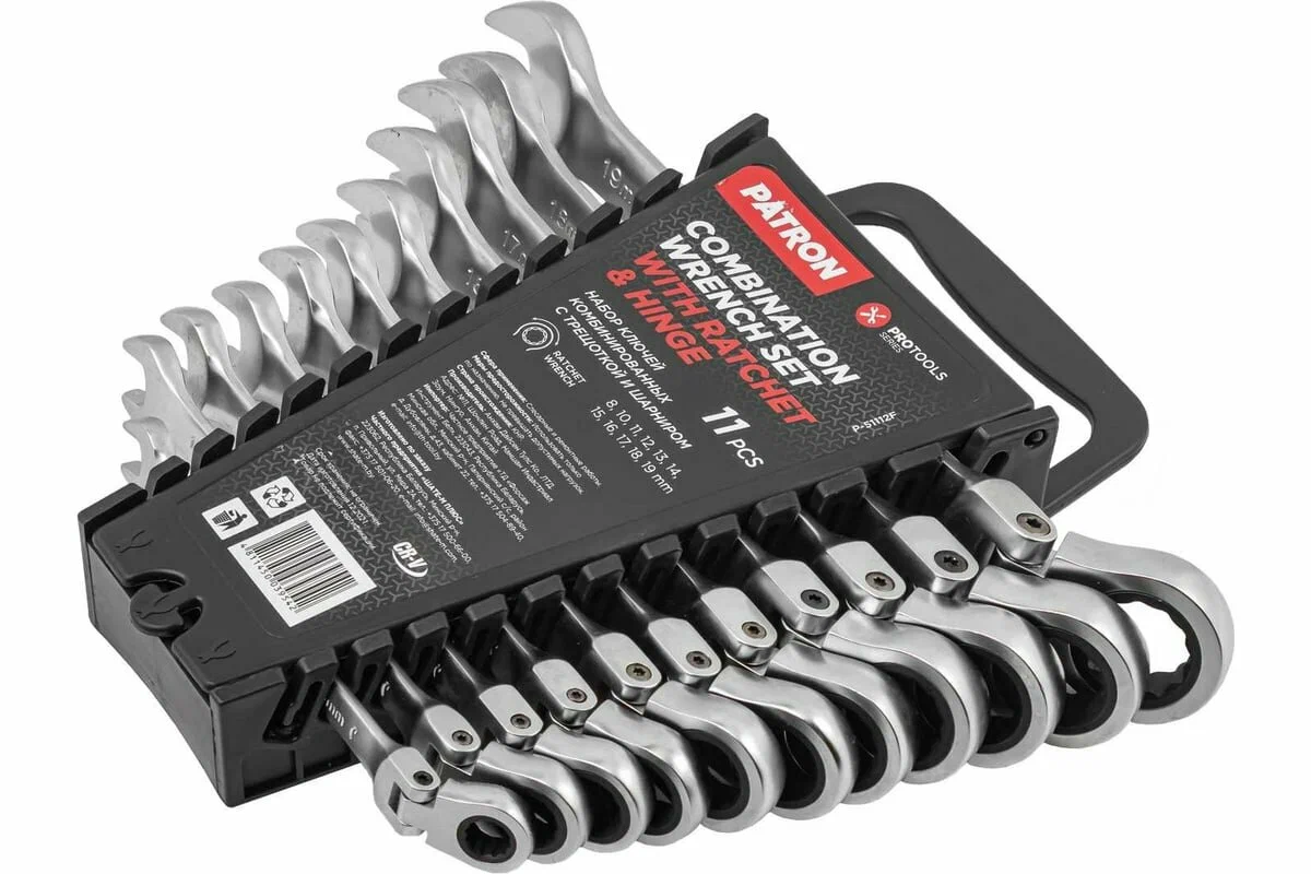 Набор ключей комбинированных PATRON / P51112