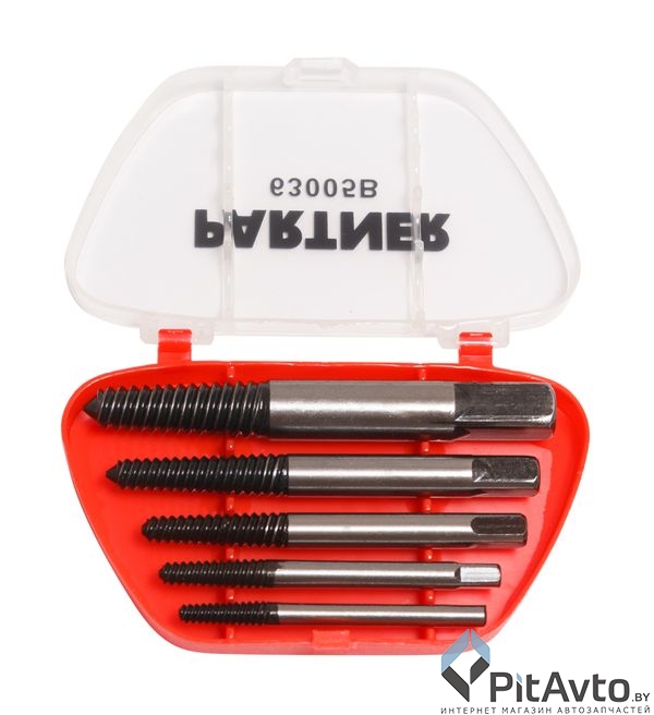 PARTNER PA-63005B Набор экстракторов резьбы