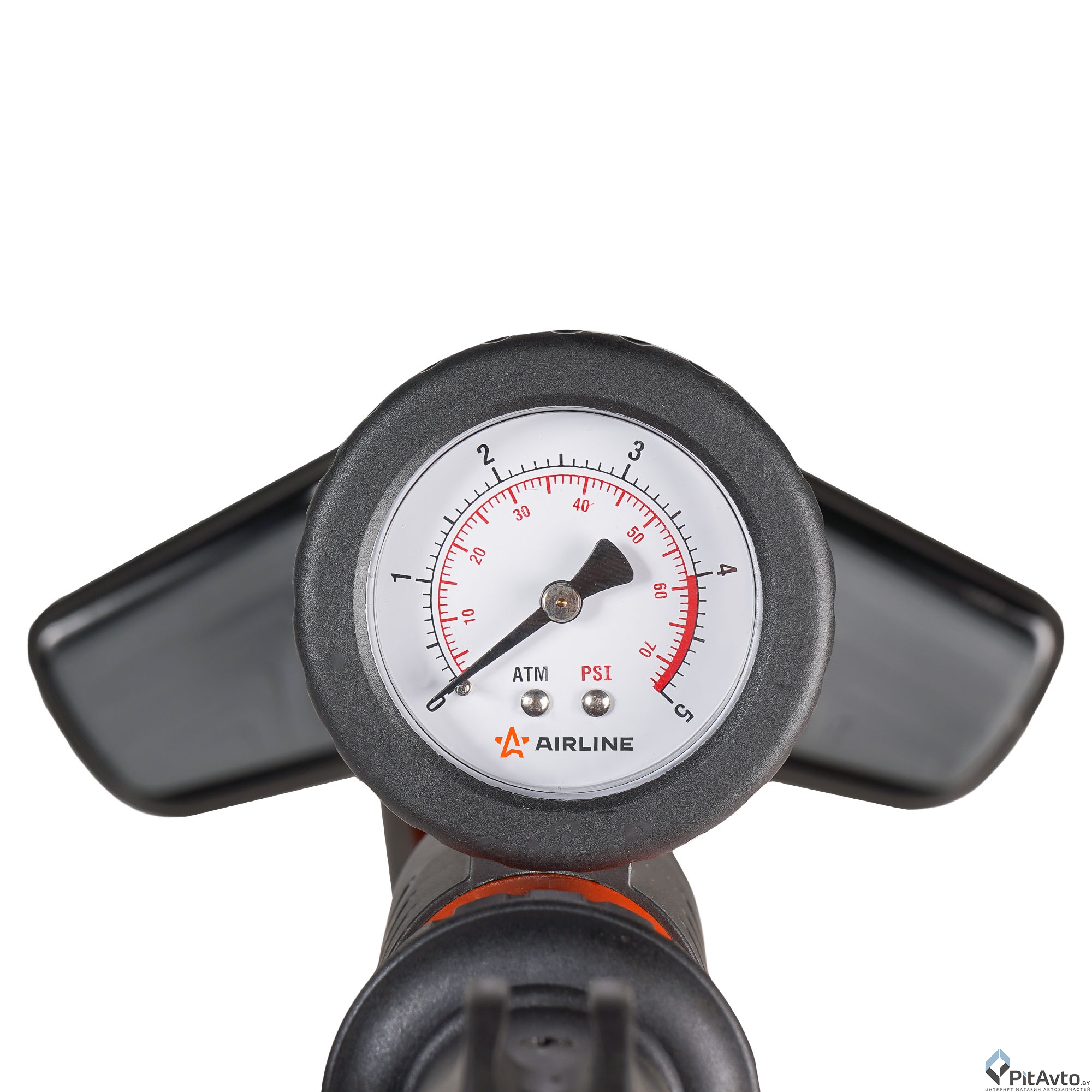 Изображение Насос воздушный с манометром AIRLINE PA50003 Насос воздушный с манометром AIRLINE PA50003