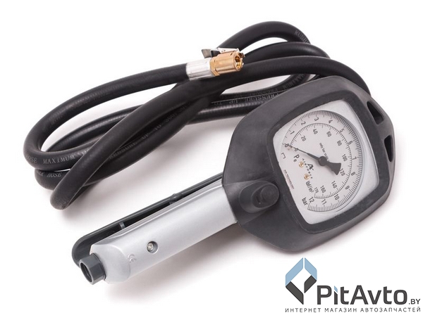Пистолет для подкачки колес с аналоговым манометром и шлангом PARTNER STG-23 2 м, 0-15 Bar