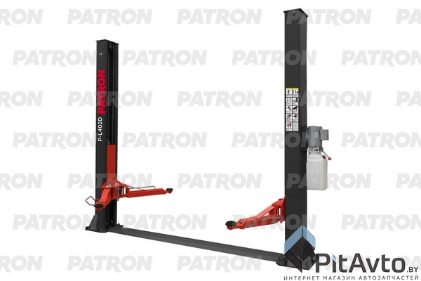 PATRON P-L402D Подъемник электрогидравлический 2-х стоечный