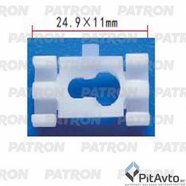 PATRON P37-0734 Клипса пластмассовая