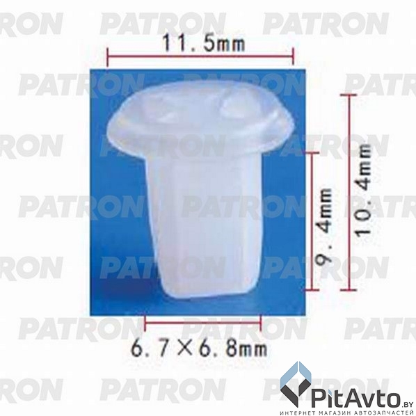 PATRON P37-0735 Фиксатор пластиковый