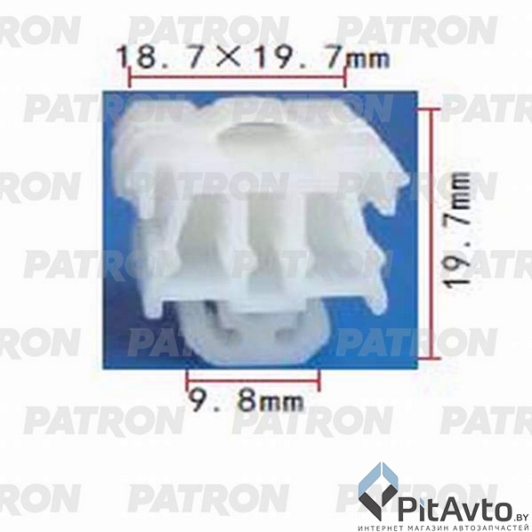 PATRON P37-0922 Фиксатор пластиковый