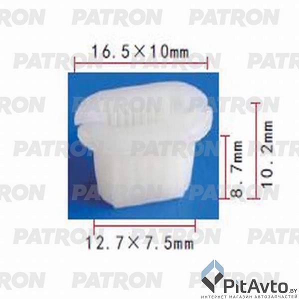PATRON P37-0989 Фиксатор пластиковый