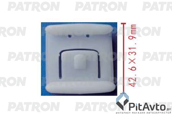 PATRON P37-1988 Клипса пластмассовая