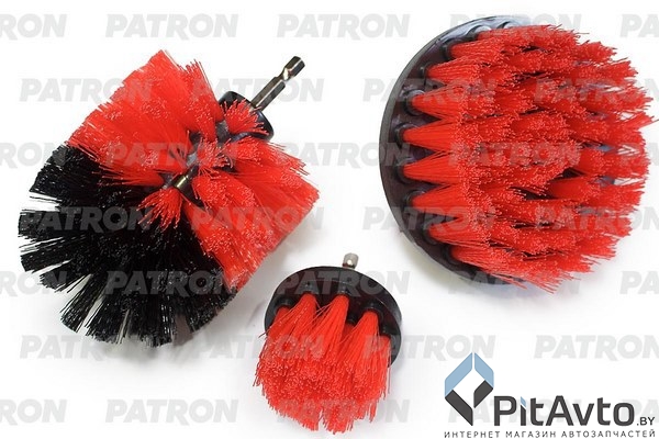 Набор щеток для дрели PATRON PAW100