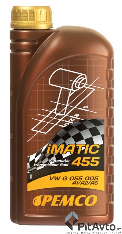 Жидкость гидравлическая PEMCO iMATIC 455 ATF TL 55 1л