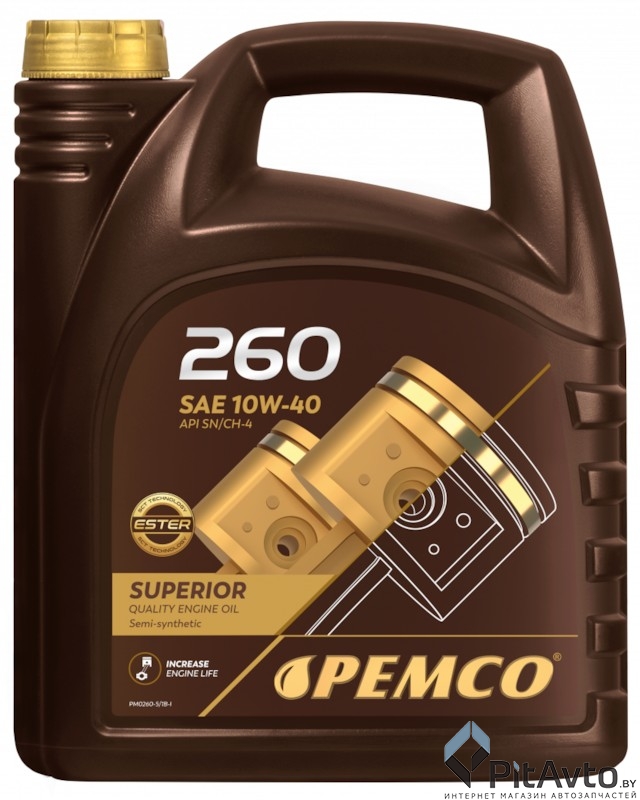 Масло моторное PEMCO iDRIVE 260 10W-40 4л