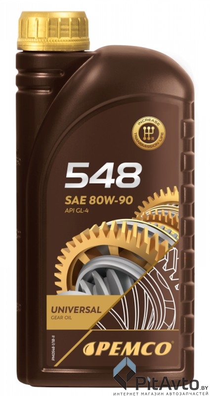 Масло трансмиссионное PEMCO iPOID 548 80W-90 1л