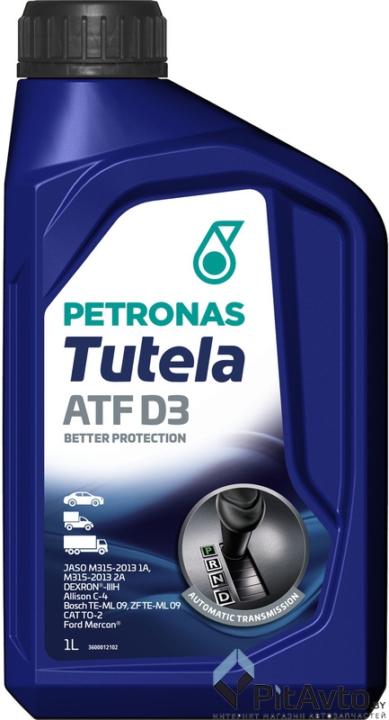 Жидкость гидравлическая Petronas Tutela ATF D3 1л