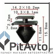 PSA 856534 Клипса пластмассовая