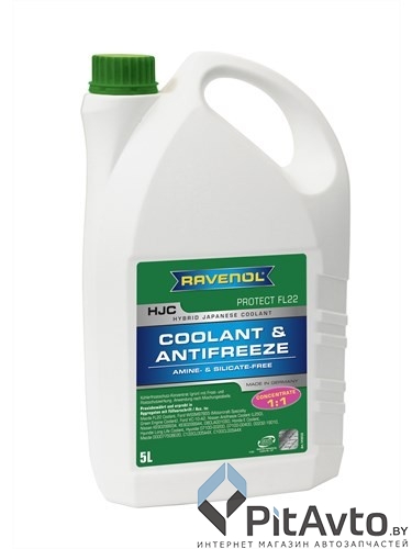 Антифриз RAVENOL HJC Hybrid Japanese Coolant Concentrate 5л