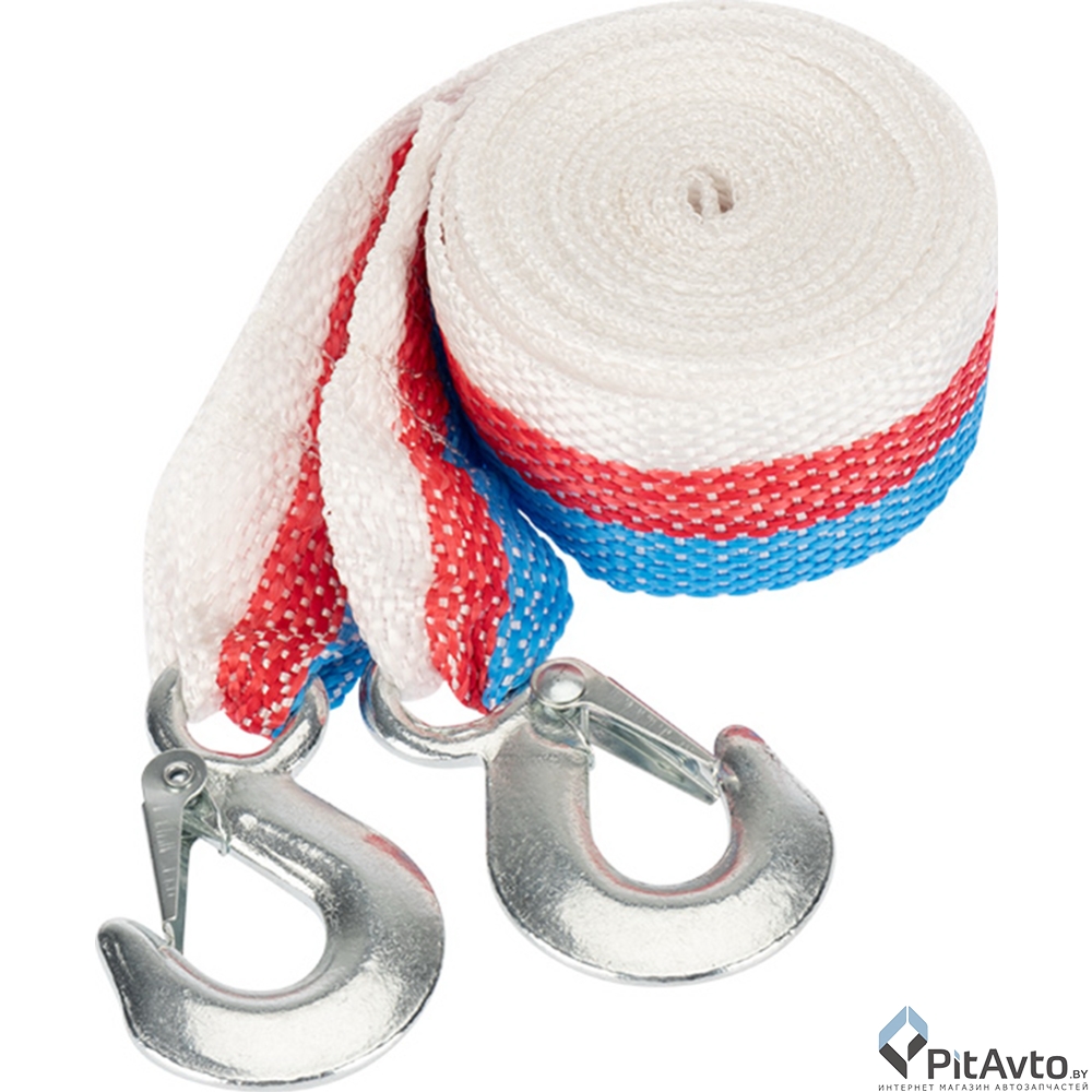 Трос буксировочный REXANT с двумя крюками 3,5т 5м