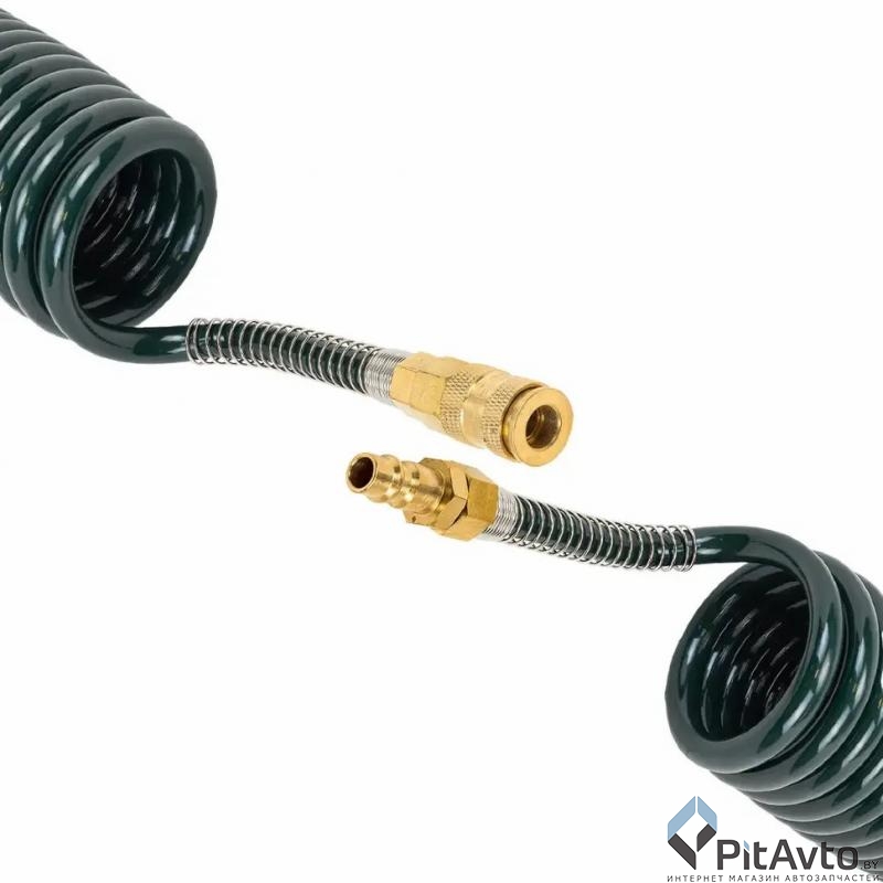 ROCK FORCE RF-1208-5M Шланг витой полиуретановый 8мм х 12мм х 5м