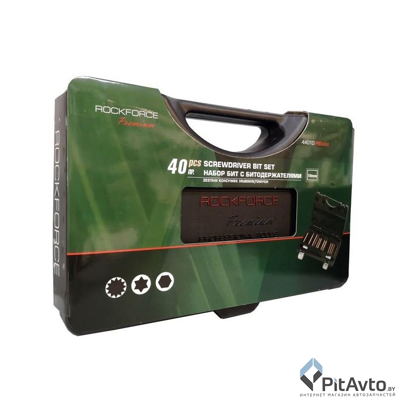 Изображение Набор бит ROCK FORCE RF-4401D Premium 40пр Набор бит ROCK FORCE RF-4401D Premium 40пр