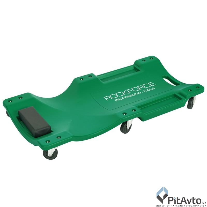 ROCK FORCE Лежак для автослесаря пластиковый на 6 колесах