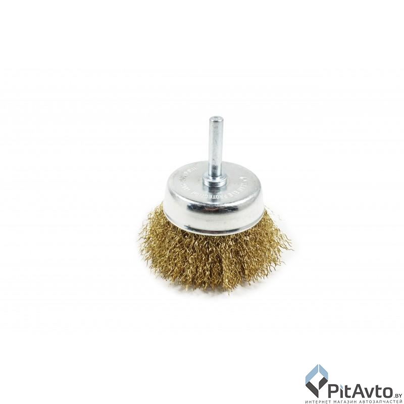 ROCK FORCE RF-BCR025 Кордщетка чашеобразная латунная для дрели 63мм