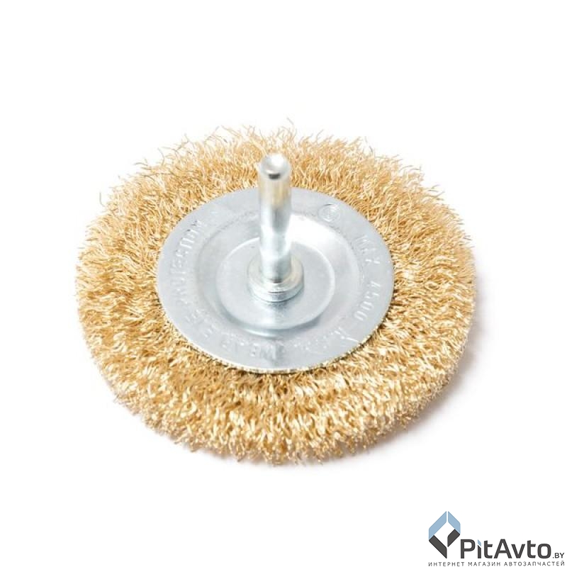 ROCK FORCE RF-BFR025 Кордщетка дисковая латунная для дрели 65мм