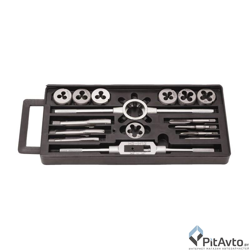 Набор метчиков и плашек ROCK FORCE RF-PD016-1 (16пр)