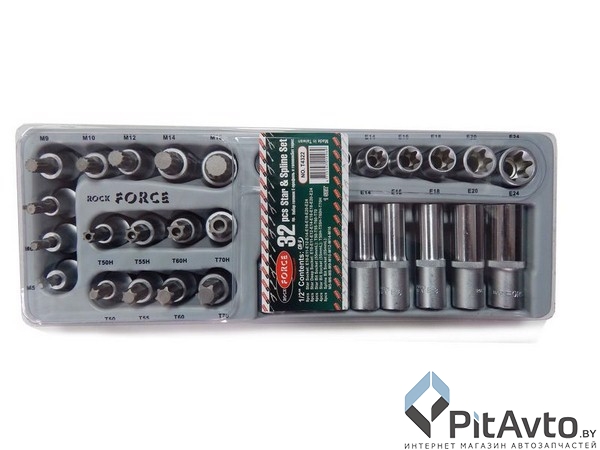 Набор головок ROCK FORCE RF-T4322  32 пр