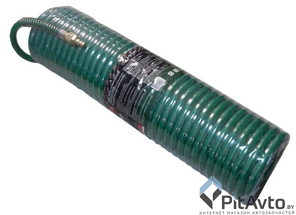 Шланг воздушный витой ROCK FORCE 12х18мм х 15м