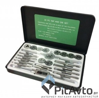 ROCK FORCE RF-M024-1 Набор метчиков и плашек 24пр