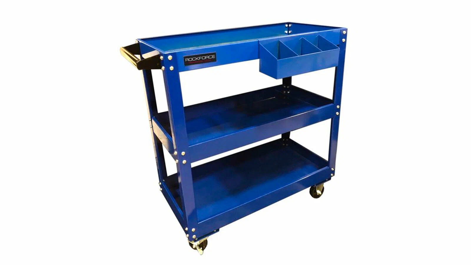 Тележка для инструментов 3-х полочная ROCK FORCE RF-1141343A