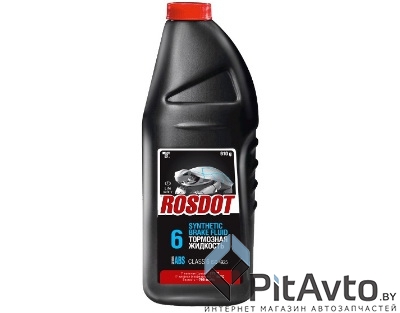 Жидкость тормозная ROSDOT 6 0,91kg (850 мл)