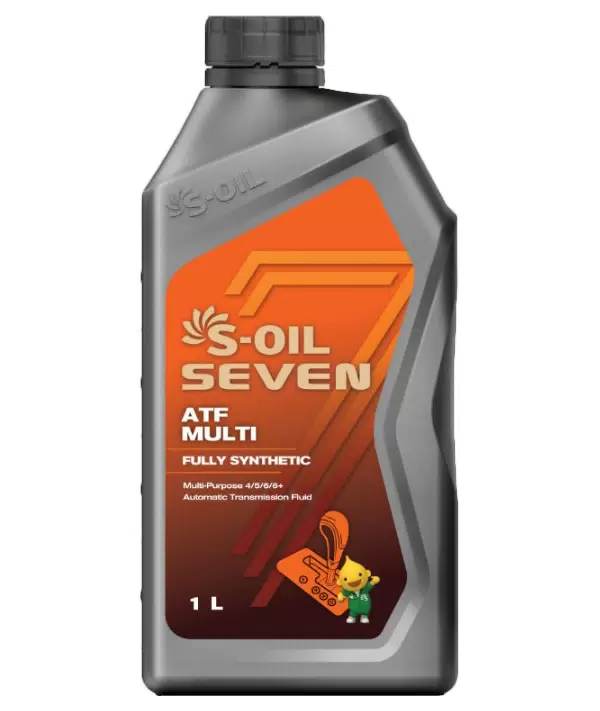 Жидкость гидравлическая S-Oil 7 ATF MULTI 1л