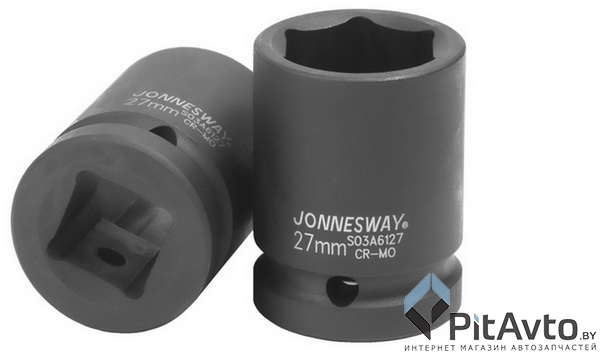 Головка ударная шестигранная JONNESWAY 3/4