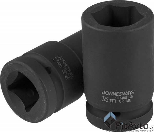 Головка ударная глубокая шестигранная JONNESWAY 1