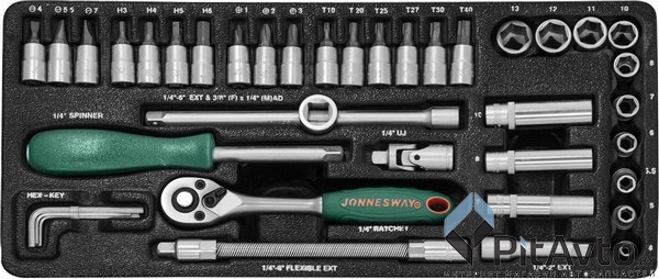Набор инструментов JONNESWAY S04H2141S (41пр)