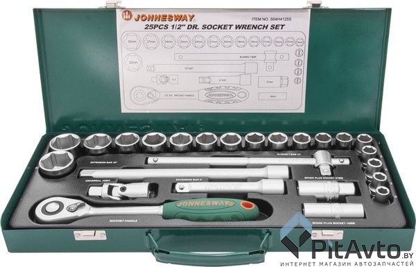 Набор инструментов JONNESWAY S04H4125S (25пр)