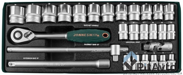 Набор инструментов JONNESWAY S04H4728S (28пр)