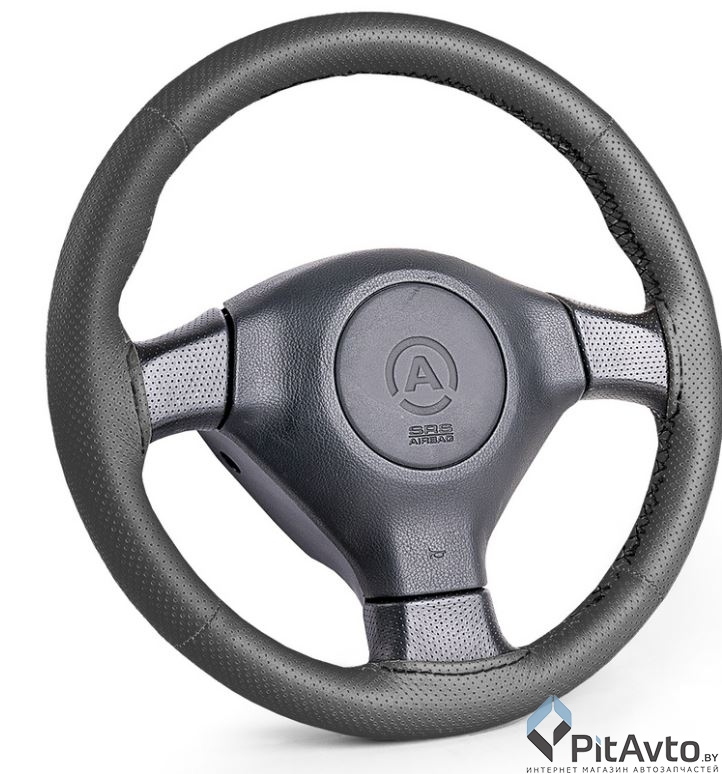 Оплётка для перетяжки руля AUTOPROFI SAM-201 BK (M)
