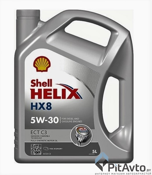Моторное масло SHELL 5W30 HELIX HX8 ECT C3 5л