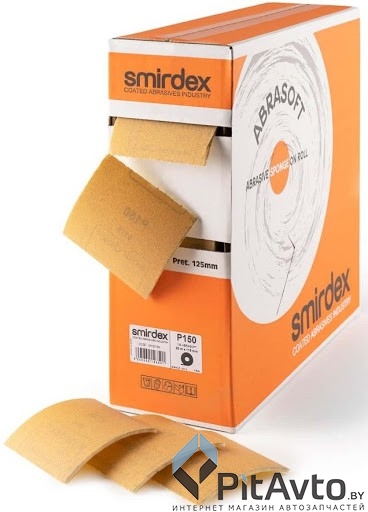 SMIRDEX 135 Бумага наждачная P150 115*125мм*25м