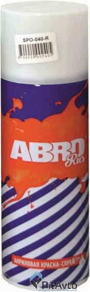 ABRO SPO-040 Краска белая глянцевая