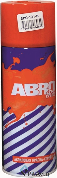 ABRO SPO-131 Краска акриловая красная