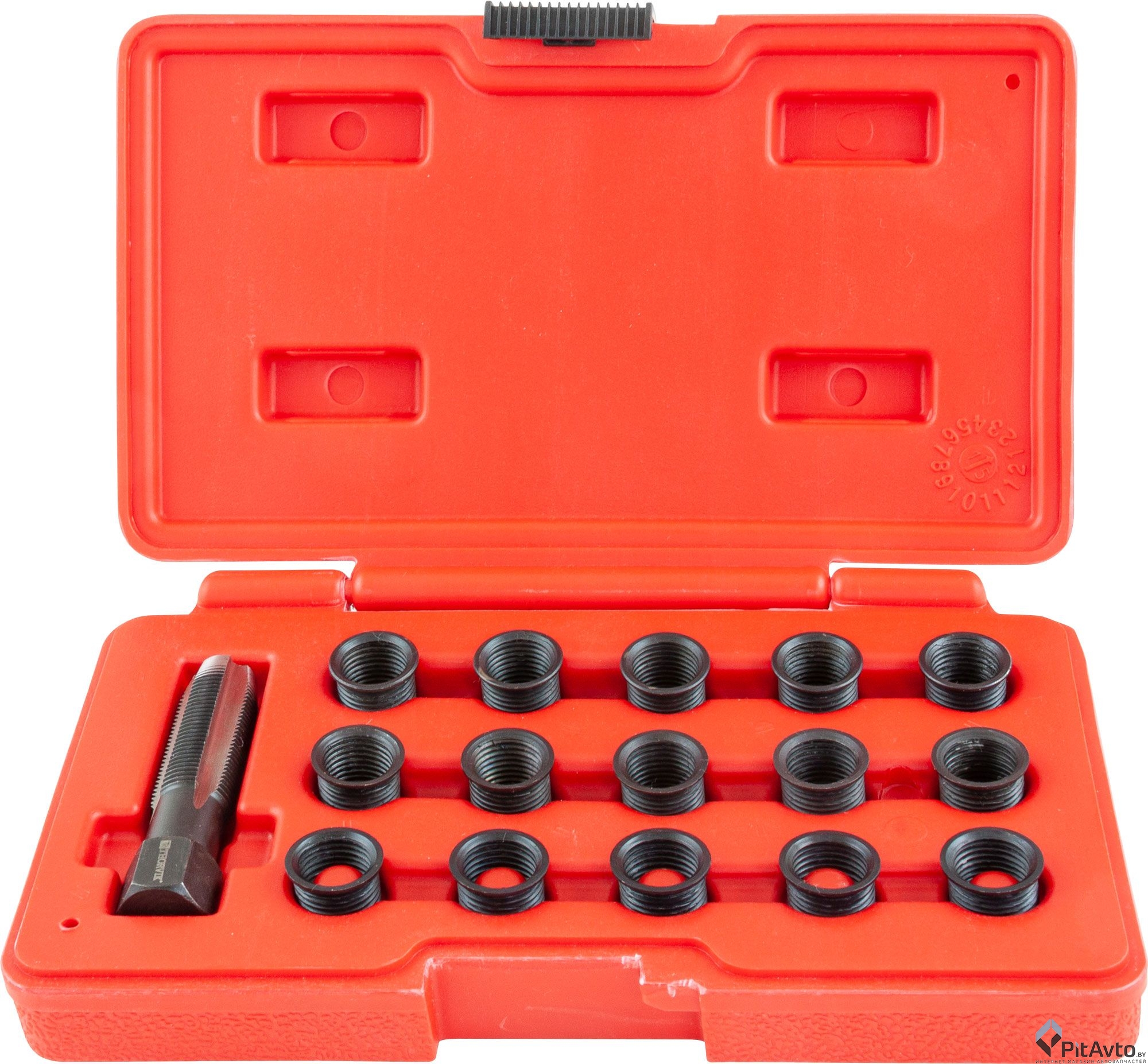 Набор для восстановления резьбы THORVIK M14 x 1.25 16пр