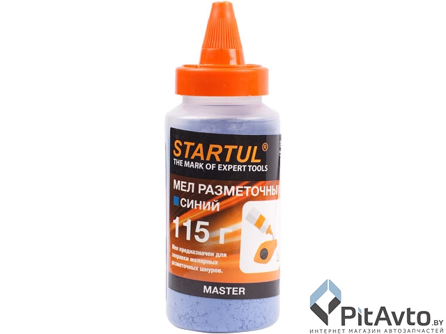 Мел разметочный синий 115г STARTUL MASTER ST1215-02, порошок меловой