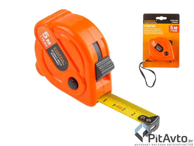 Рулетка 5м19мм STARTUL STANDART ST3007-0519