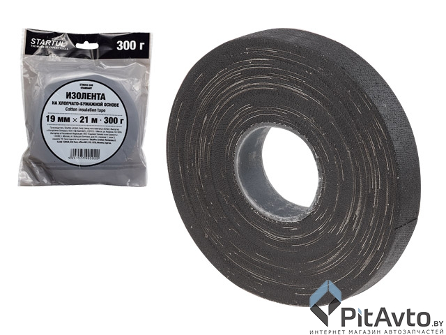 Изолента черная STARTUL ST9050-300