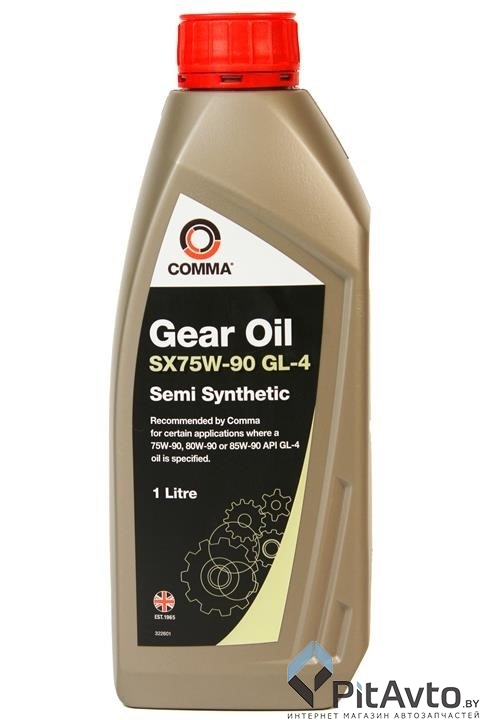 Масло трансмиссионное COMMA 75W90 1л / SXGL41L