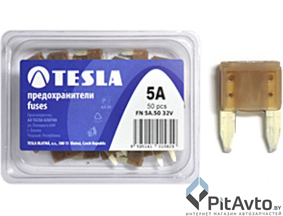 Предохранитель 5A TESLA FN.5A